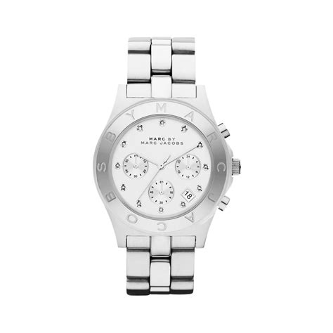 marc jacobs silver watch|marc jacobs watch for sale.